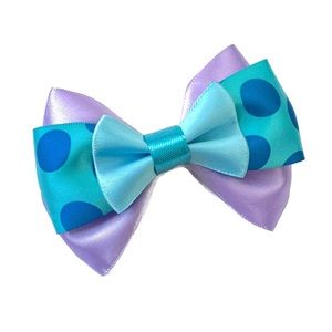 Monsters Inc Hair Bow | Disney Character Inspired Hair Bow | 4 inch Hair Bow